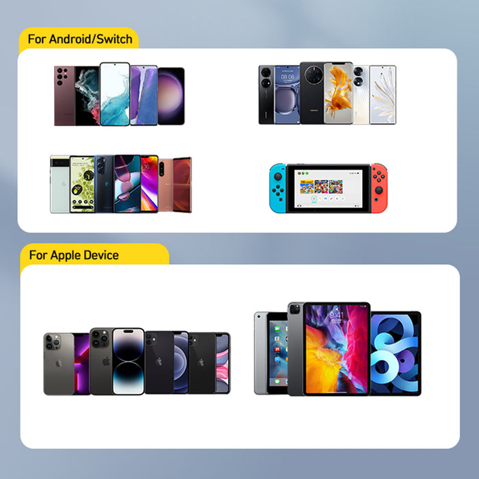 Wozinsky WGWCB USB-A USB-C 20W wall charger - black