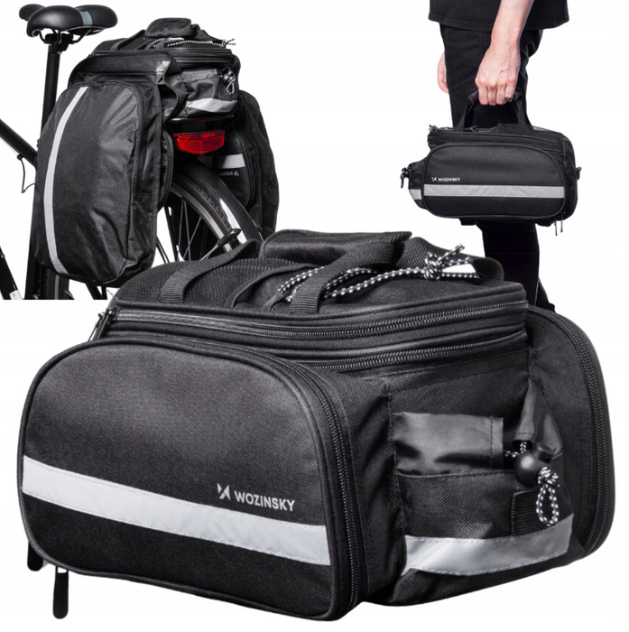 Wozinsky WBB36BK 27L Bike Bag - Black