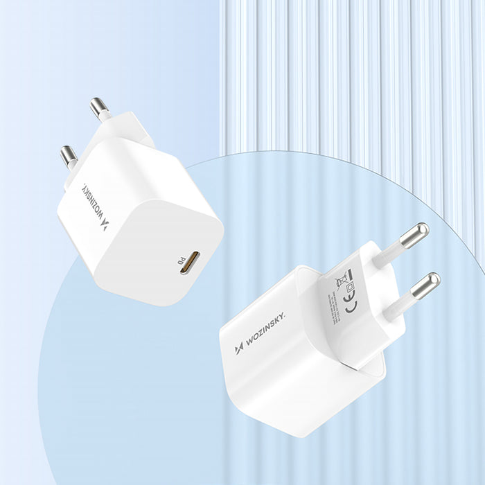 Wozinsky CMWCS USB-C PD 20W wall charger - white