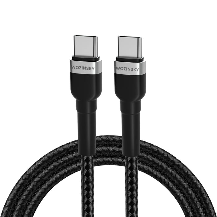 Wozinsky WNBCC2 USB-C / USB-C PD 65W cable 2 m - black