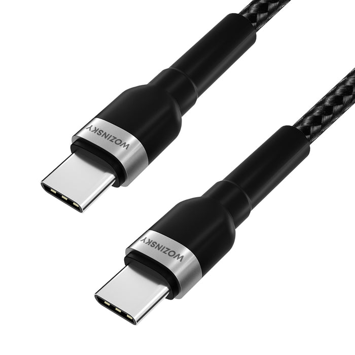 Wozinsky WNBCC2 USB-C / USB-C PD 65W cable 2 m - black