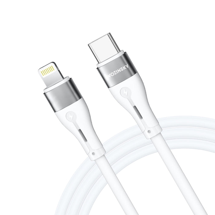 Wozinsky WSTCL2 Lightning / USB-C PD 27W cable 2 m - white