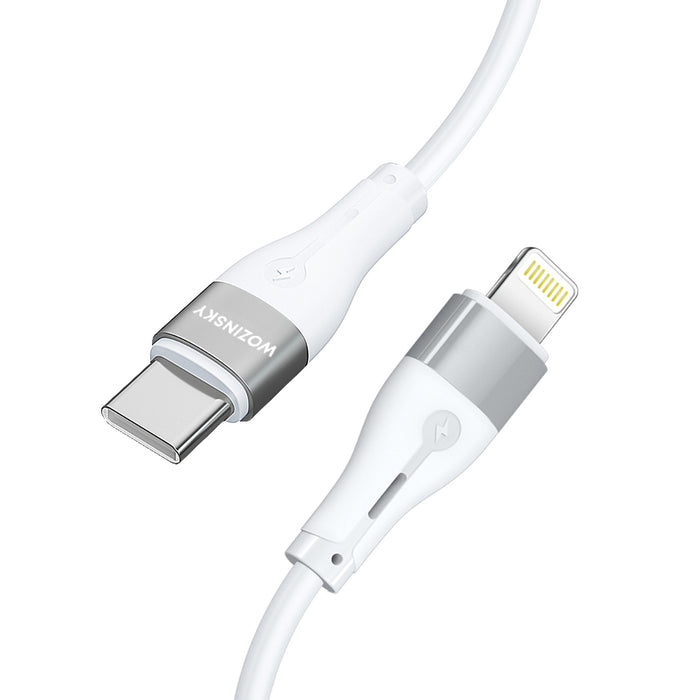 Wozinsky WSTCL2 Lightning / USB-C PD 27W cable 2 m - white