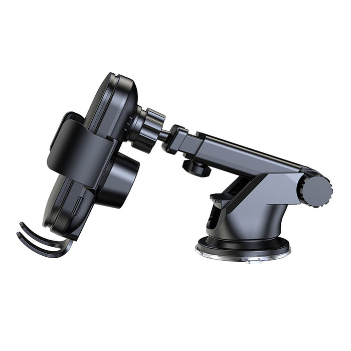 Wozinsky WUMID Car Dashboard Phone Holder with 15W Inductive Charger - Black