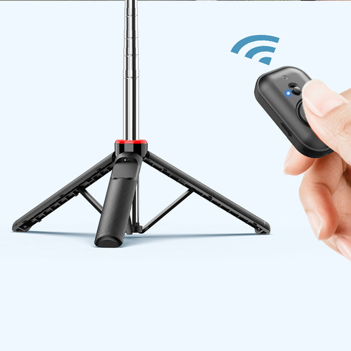 Wozinsky Selfie stick WC1Y3S telescopic tripod 1.3m with phone holder - black