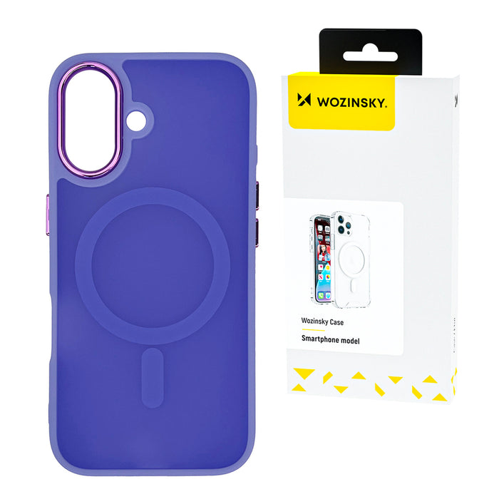 Wozinsky Fashion Case MagSafe for Samsung Galaxy S25 Ultra - purple