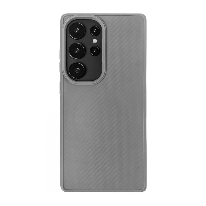 Wozinsky Carbon Fiber Case with MagSafe for Samsung Galaxy S25 Ultra - Gray