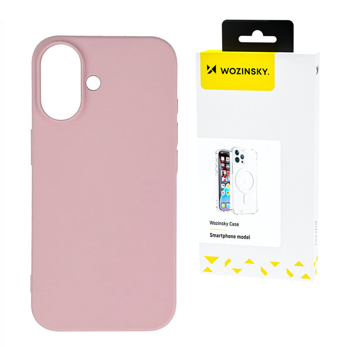 Wozinsky Silicone Case for Samsung Galaxy S25+ - Pink