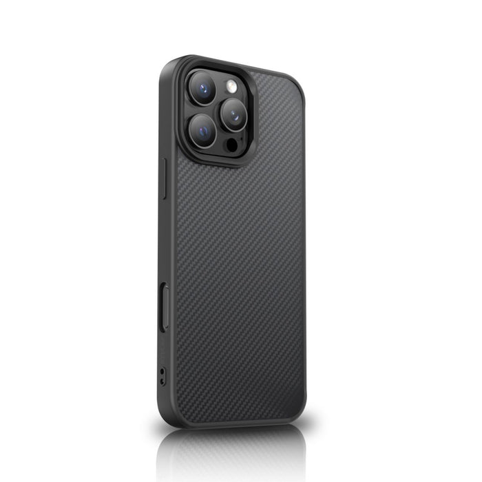 Wozinsky Carbon Fiber Case with MagSafe for Samsung Galaxy S25+ - Black