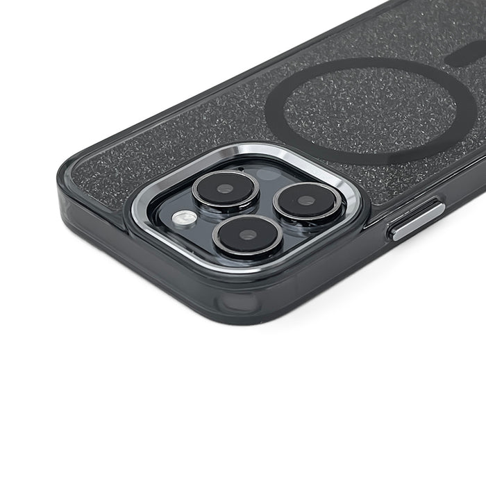 Wozinsky Glitter Case MagSafe Samsung Galaxy S25 Black