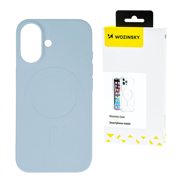 Liquid Silicone Case MagSafe for Samsung Galaxy S25 - Blue