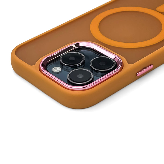 Wozinsky Fashion Case MagSafe for Samsung Galaxy S25 - orange