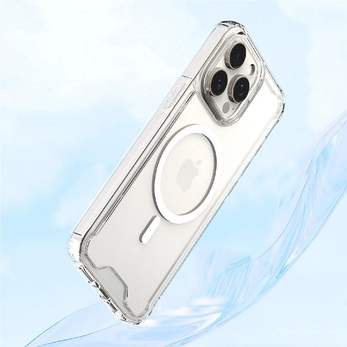 Wozinsky Clear Corner Case MagSafe for Samsung Galaxy S25 - Clear