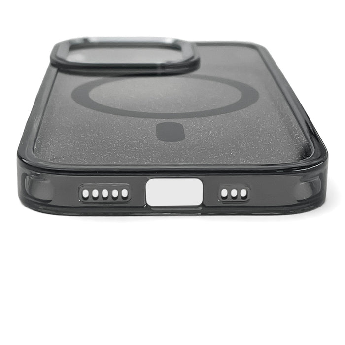 Wozinsky Glitter Case with Mag Safe for Samsung Galaxy S24 FE - Black with Glitter