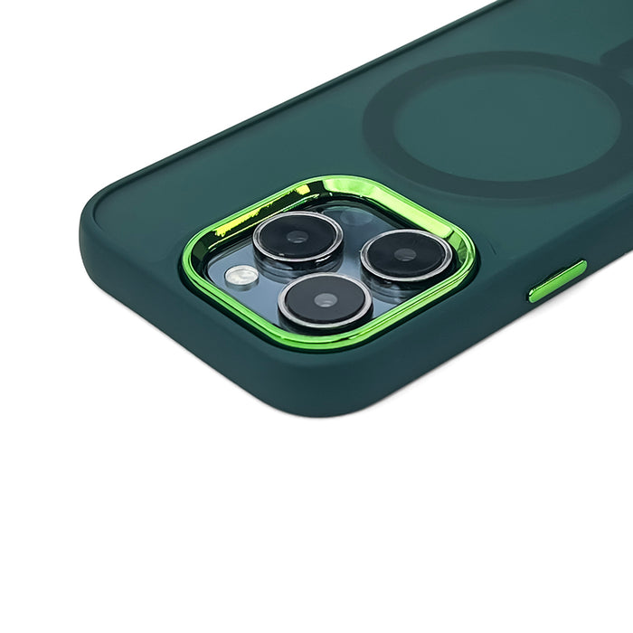 Wozinsky Fashion Case with MagSafe for Samsung Galaxy S24 FE - Green