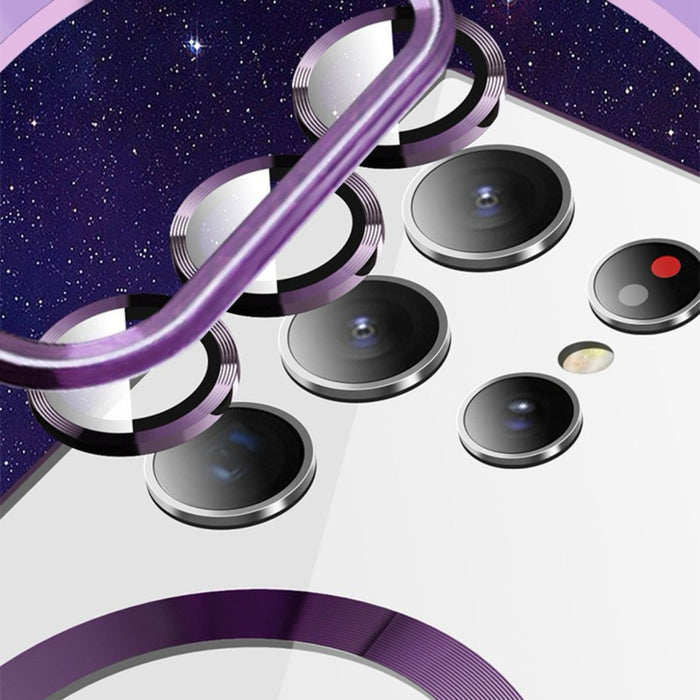 Wozinsky Electroplated Magsafe case for Samsung Galaxy S24 FE - pink