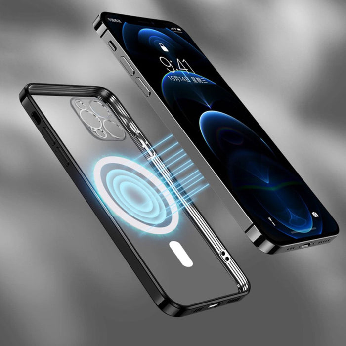 Wozinsky Electroplated Magsafe case for Samsung Galaxy S24 FE - gold