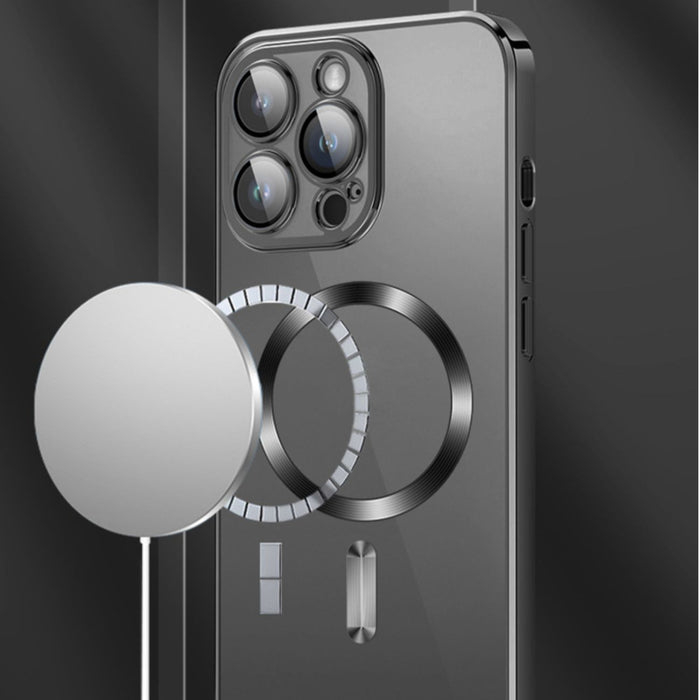 Wozinsky Electroplated Magsafe case for Samsung Galaxy S24 FE - gold