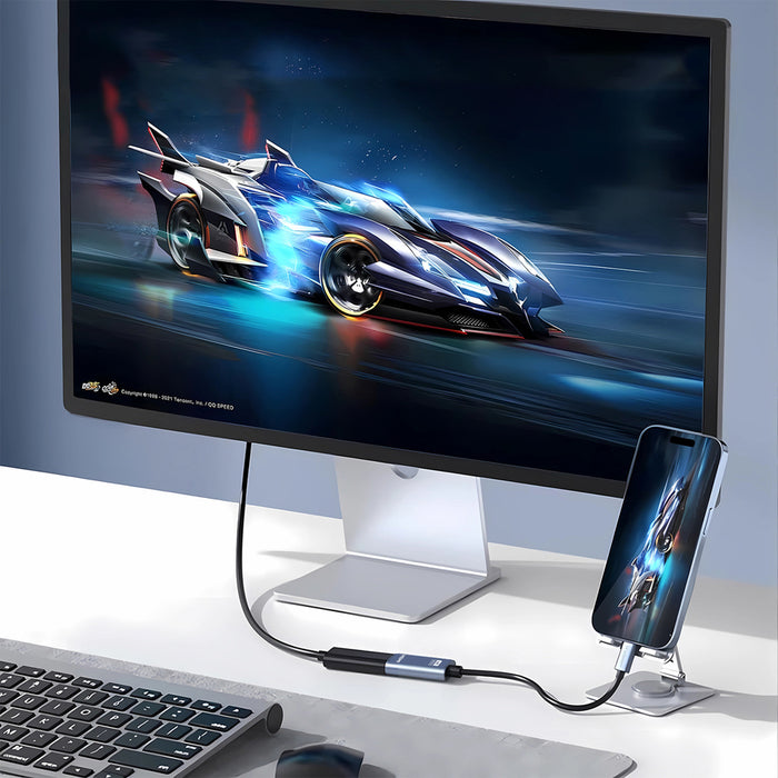 Wozinsky WACH-01 USB-C - HDMI 4K 60Hz Adapter - Black