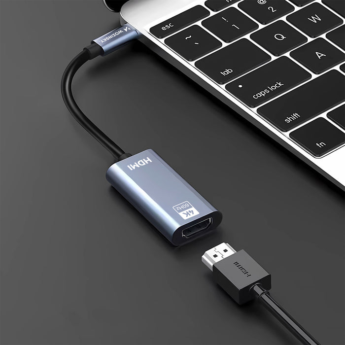 Wozinsky WACH-01 USB-C - HDMI 4K 60Hz Adapter - Black
