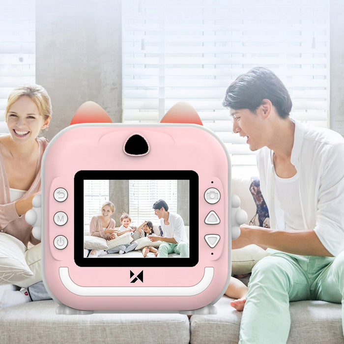Wozinsky WDT-01 Thermal Printer Camera for Kids - Pink