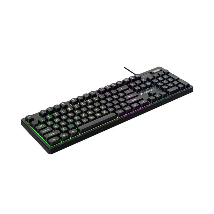 Wozinsky WKG-200 RGB Membrane Gaming Keyboard with Scroll Wheel - Black