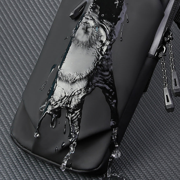 Wozinsky WSDB-B armband phone bag for running - black