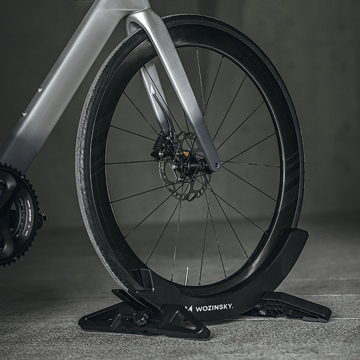 Wozinsky WSR-02 bicycle stand, stable, for bicycle wheels - black