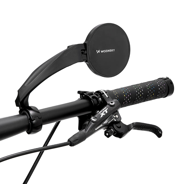 Wozinsky WLR-01I Rearview Left Bicycle Mirror - Black