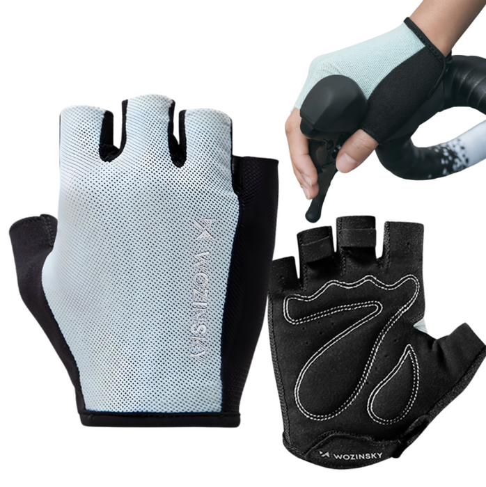 Wozinsky WRR-02M cycling gloves size M - gray