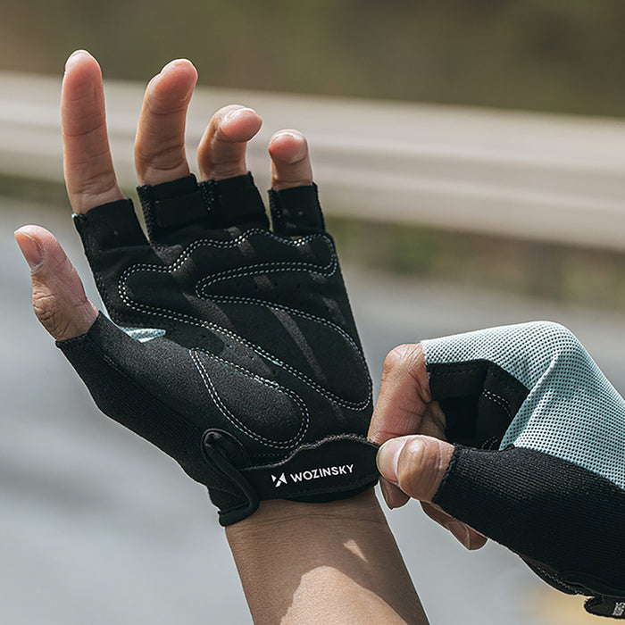Wozinsky WRR-02M cycling gloves size M - gray