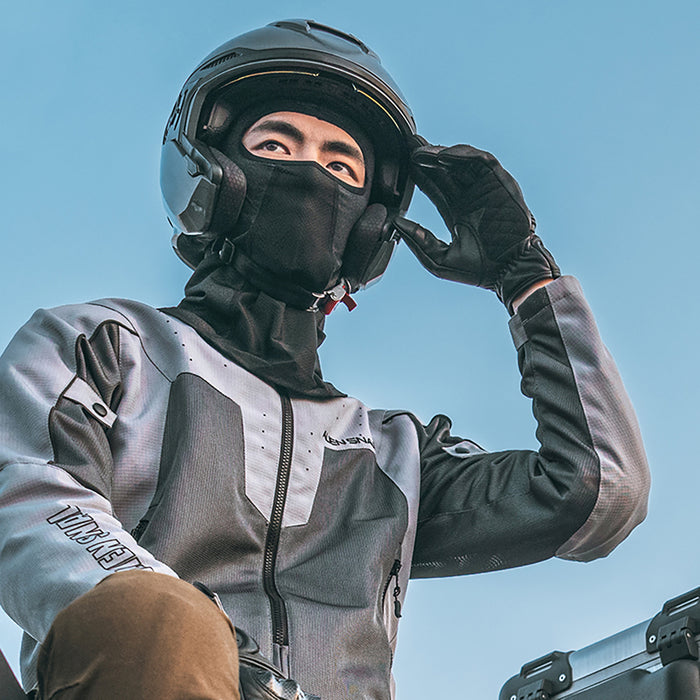 Wozinsky WKM-03B face mask motorcycle bicycle winter balaclava - black