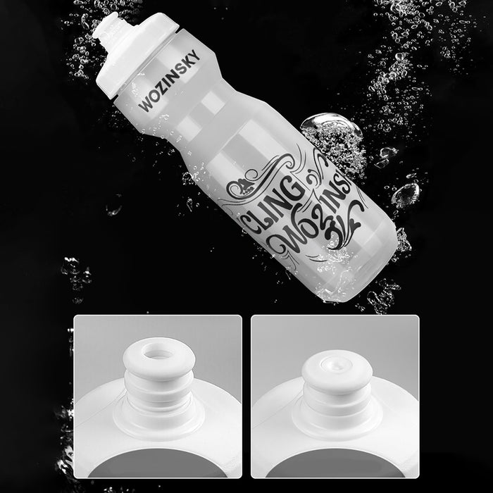 Wozinsky WBR-01T 750ml Bicycle Bottle - Transparent
