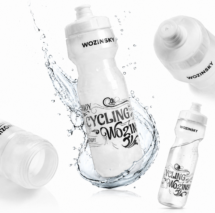 Wozinsky WBR-01T 750ml Bicycle Bottle - Transparent
