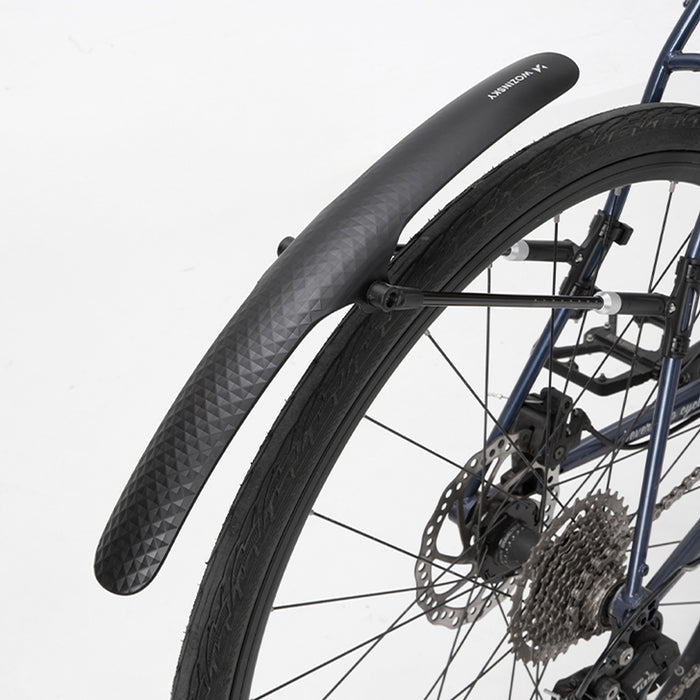 Wozinsky WBR-01 universal adjustable bicycle fender - black