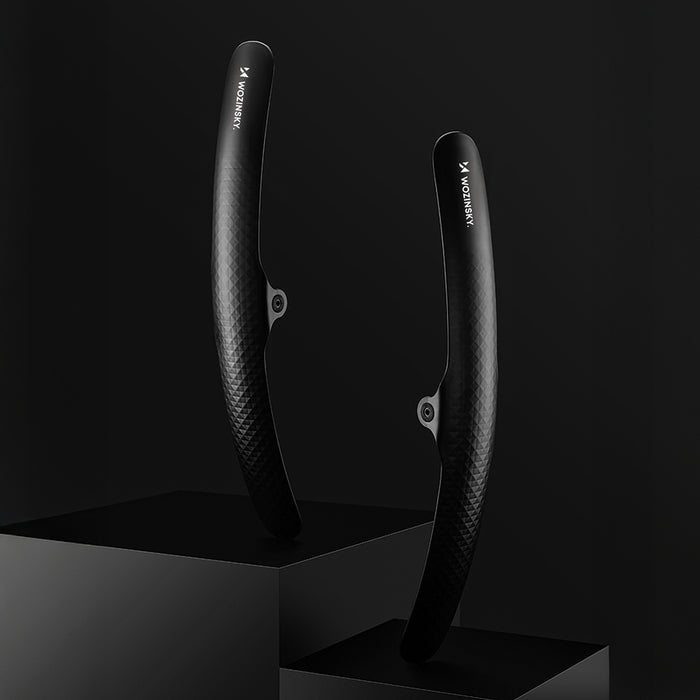 Wozinsky WBR-01 universal adjustable bicycle fender - black