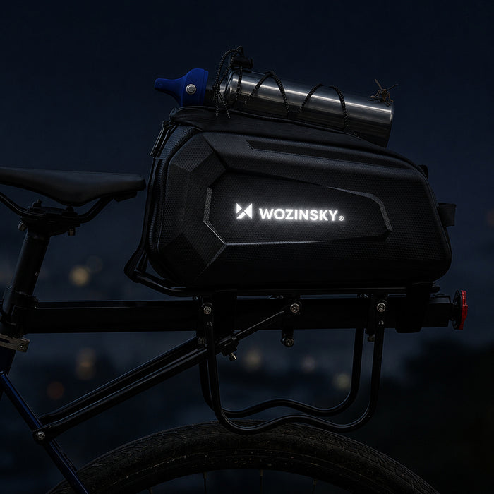 Wozinsky WSR-01B Bicycle Pannier for Trunk 9l - Black