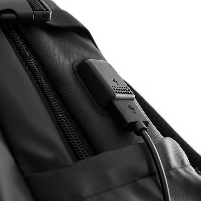 Wozinsky WPW-20L Backpack with Laptop Pocket for 15" Travel 40x20x25 cm for Hand Luggage - Black