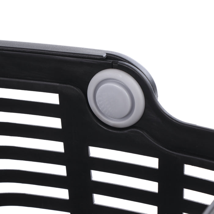 Wozinsky WKR-PK plastic handlebar bicycle basket - black