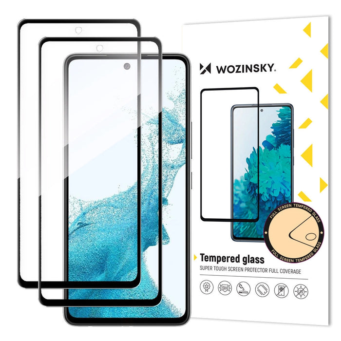 Wozinsky Full Glue Tempered Glass for Samsung Galaxy A37 Set of 2