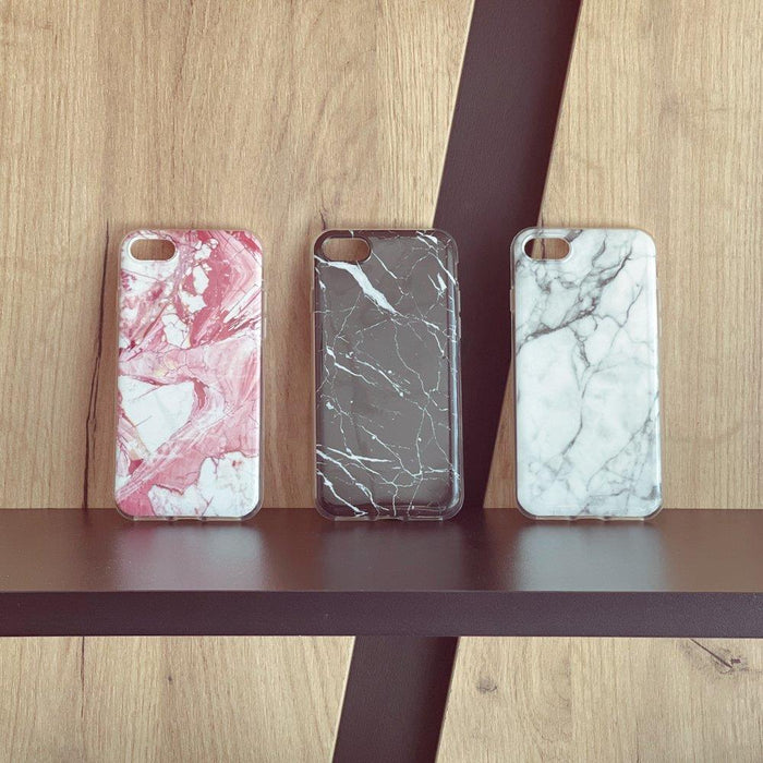 Wozinsky Marble TPU case cover for Xiaomi Mi Note 10 Lite black