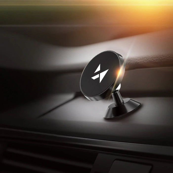 Wozinsky Magnetic Car Mount for Dashboard 360 Self-Adhesive Black (WMH-05)