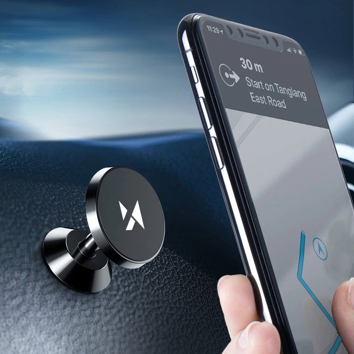Wozinsky Magnetic Car Mount for Dashboard 360 Self-Adhesive Black (WMH-05)