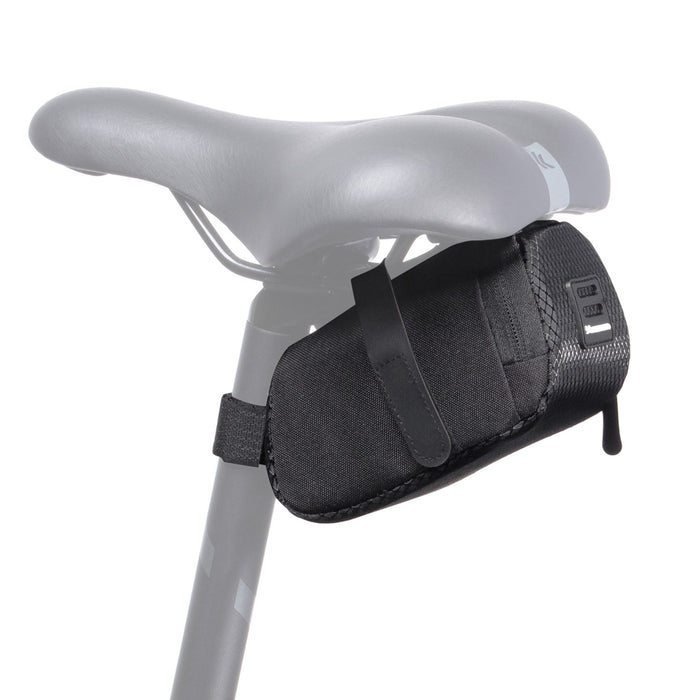 Wozinsky small bicycle saddle bag 0.6 l black (WBB8BK black)