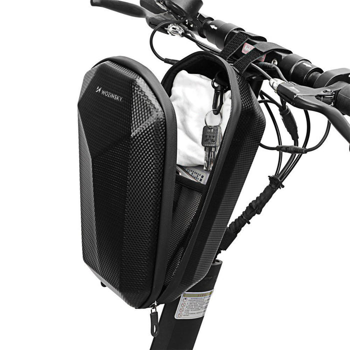 Wozinsky Waterproof Scooter Handlebar Bag 4L Black (WSB2BK)