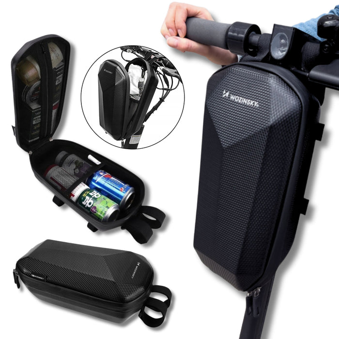 Wozinsky Waterproof Scooter Handlebar Bag 4L Black (WSB2BK)