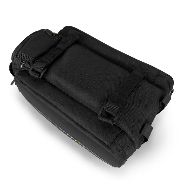 Wozinsky large bike rack bag 35l + rain cover black (WBB19BK)