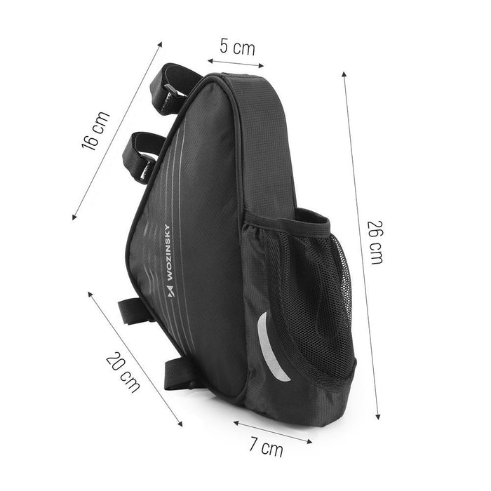 Wozinsky frame bag 1.5l black (WBB23BK)