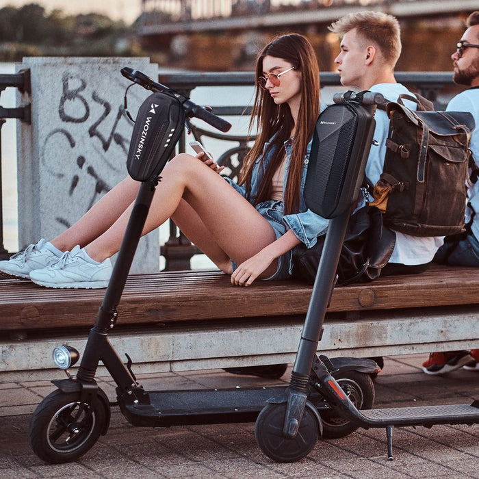 Wozinsky Waterproof Scooter Handlebar Bag 2L Black (WSB3BK)