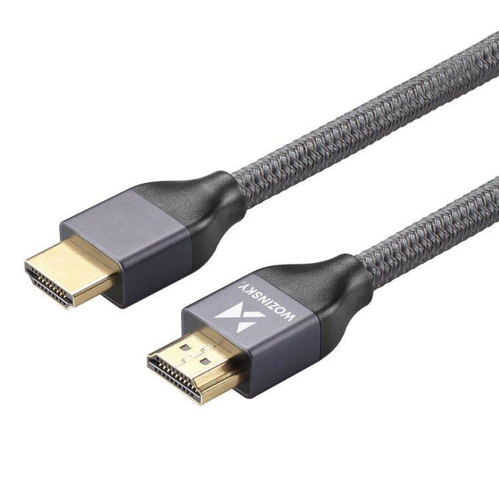Wozinsky HDMI 2.1 Cable 8K 60 Hz 48 Gbps / 4K 120 Hz / 2K 144 Hz 2 m Silver (WHDMI-20)
